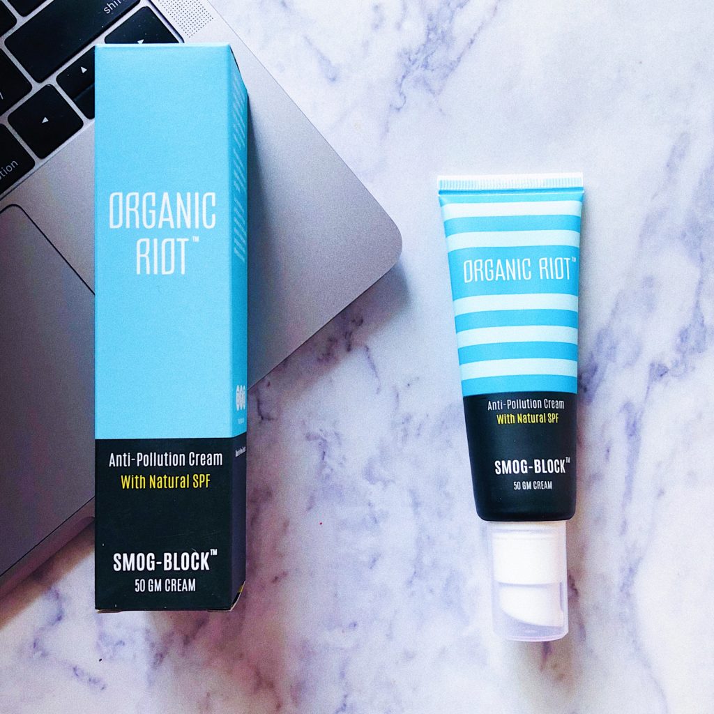 Organic Riot Smog Block Anti-Pollution Cream | First Impression