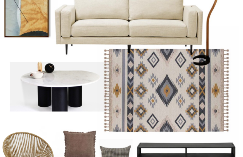 Boho Chic Living Room - Get The Look
