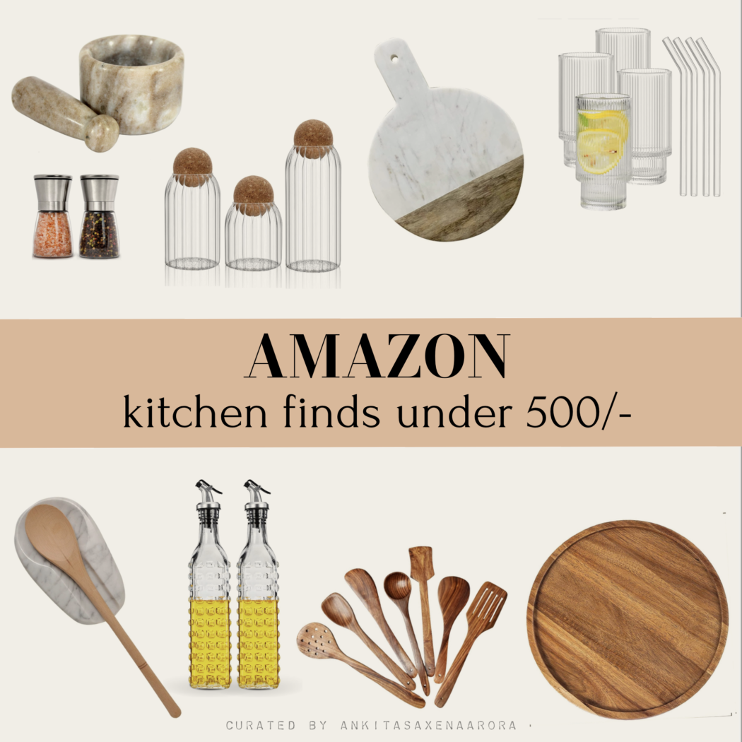 Transform Your Kitchen with These Amazon Finds Under 500/-